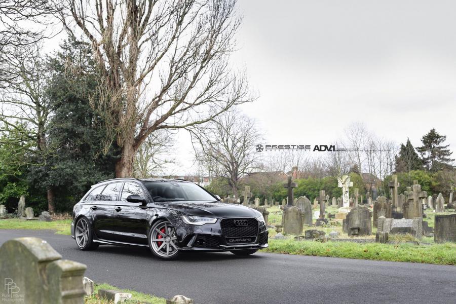  Audi RS6 Avant on ADV.1 Wheels (ADV08TRACK) 2015 года  (фото 4 из 19)